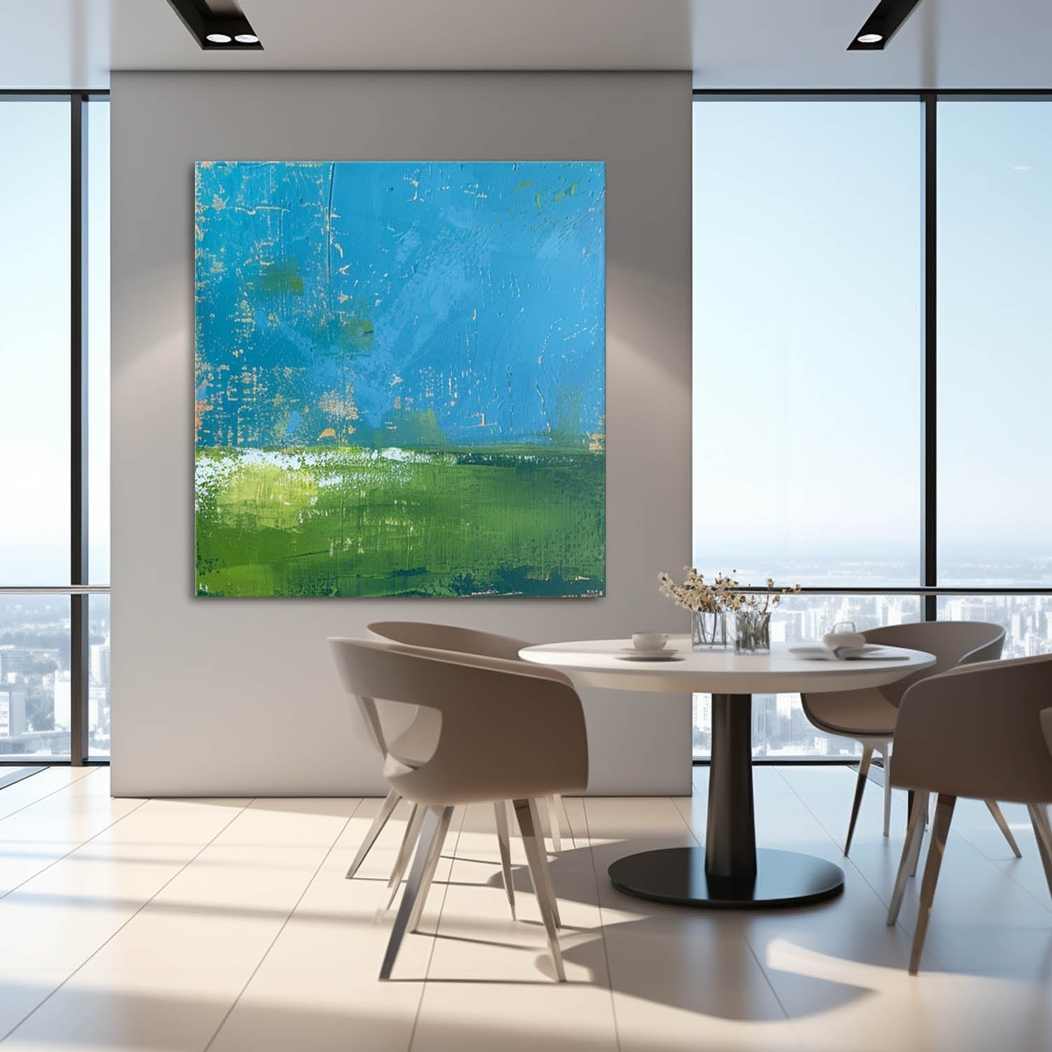 Abstract Canvas Art #AB633