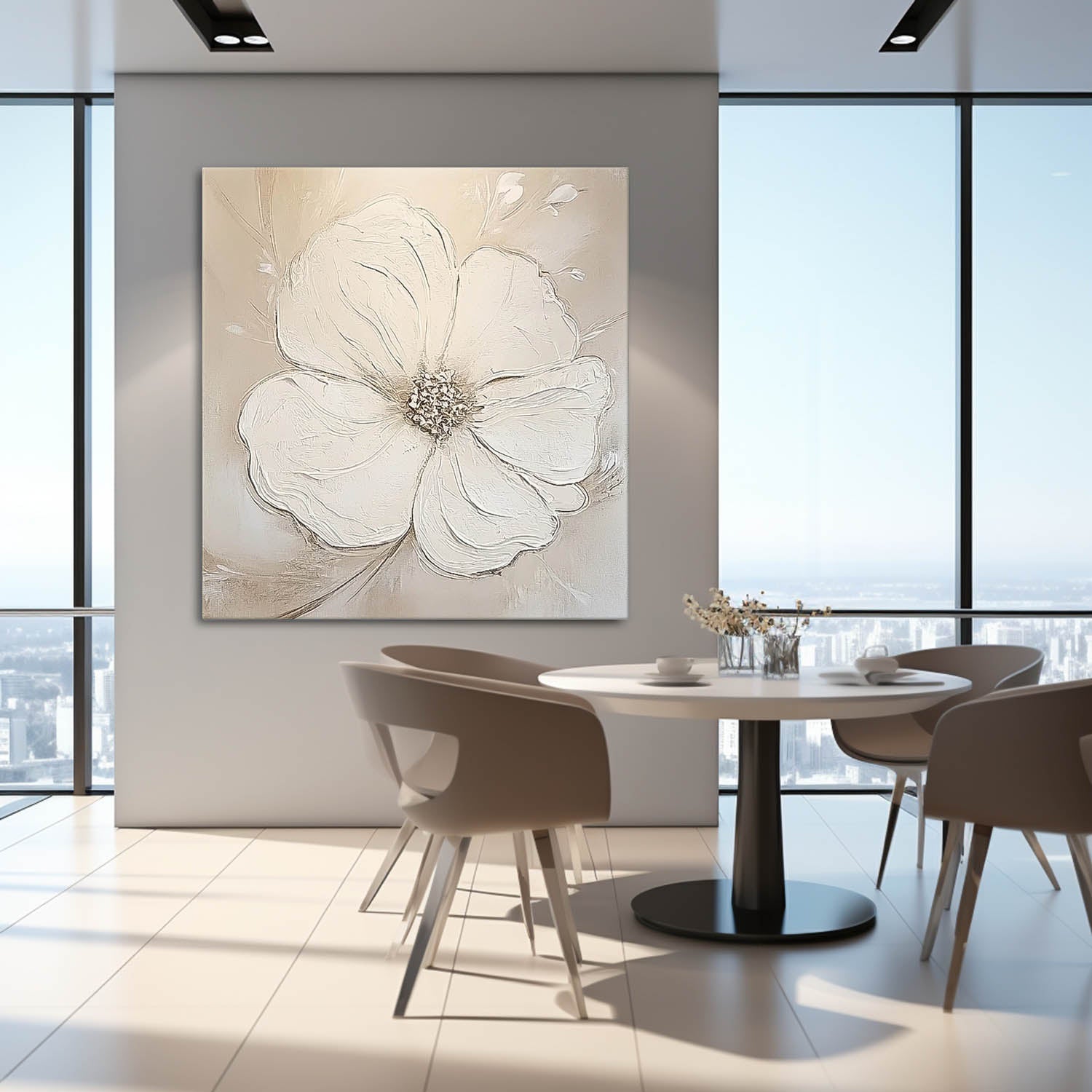 Flower Canvas Art #FL187