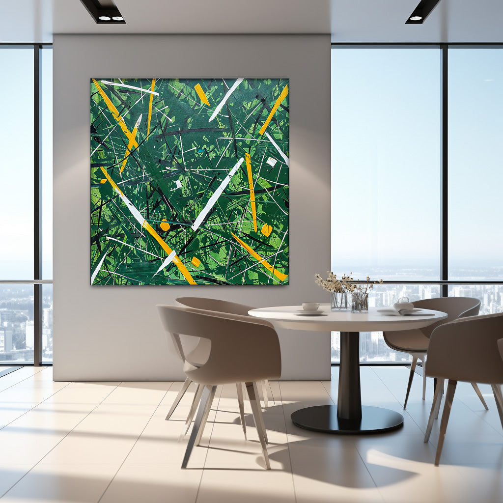 Abstract Canvas Art #AB501