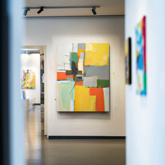 Abstract Canvas Art #AB518