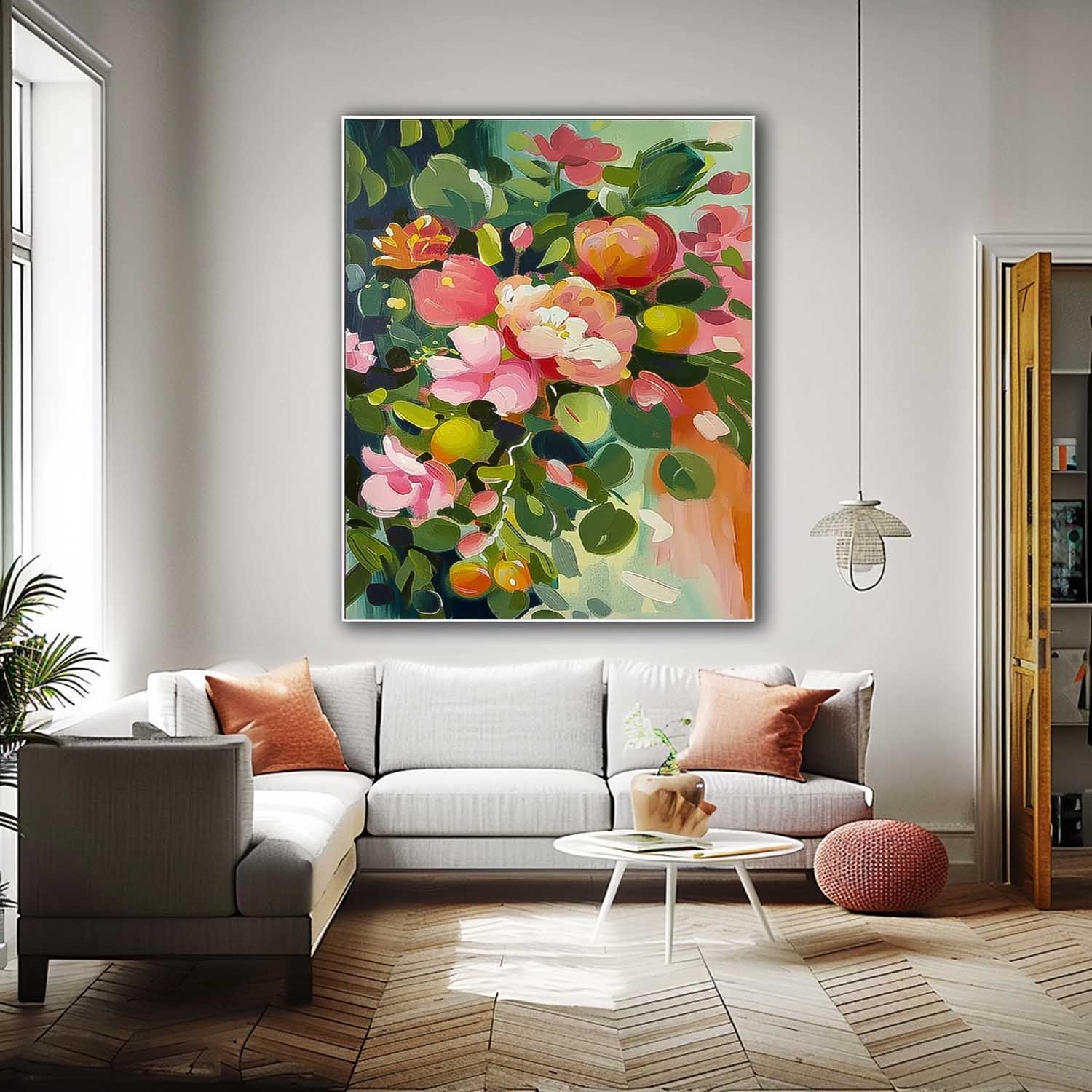 Flower Canvas Art #FL087