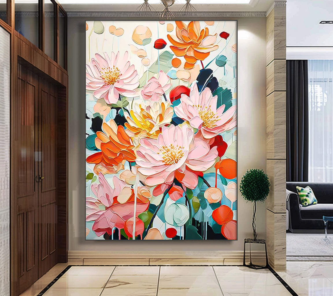 Flower Canvas Art #FL100