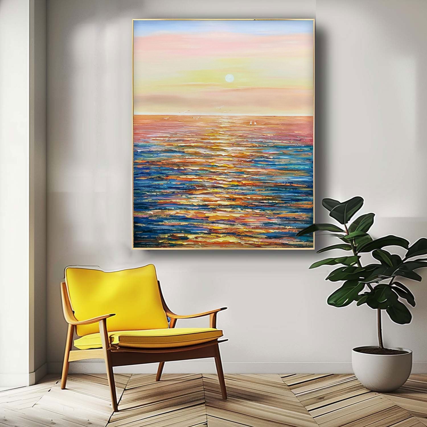 Landscape Canvas Art #LA026
