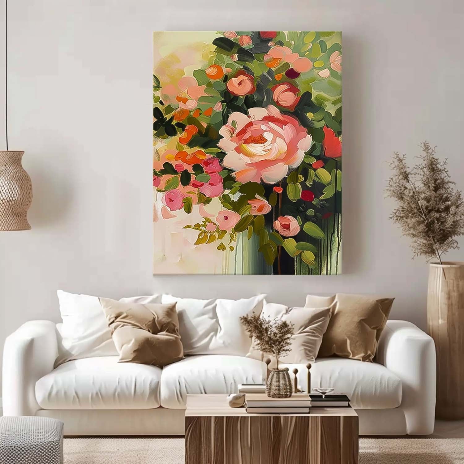 Flower Canvas Art #FL081