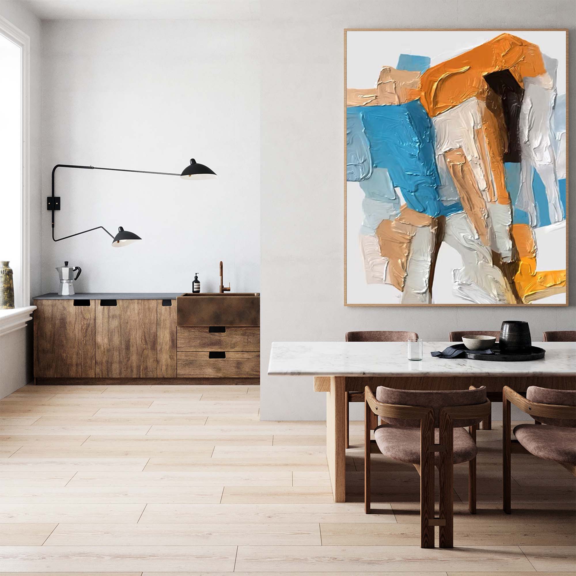 Abstract Canvas Art #AB102