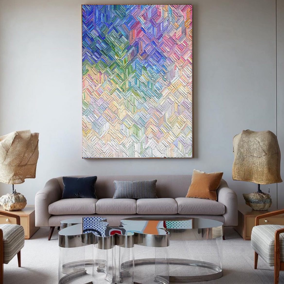 Abstract Canvas Art #AB292