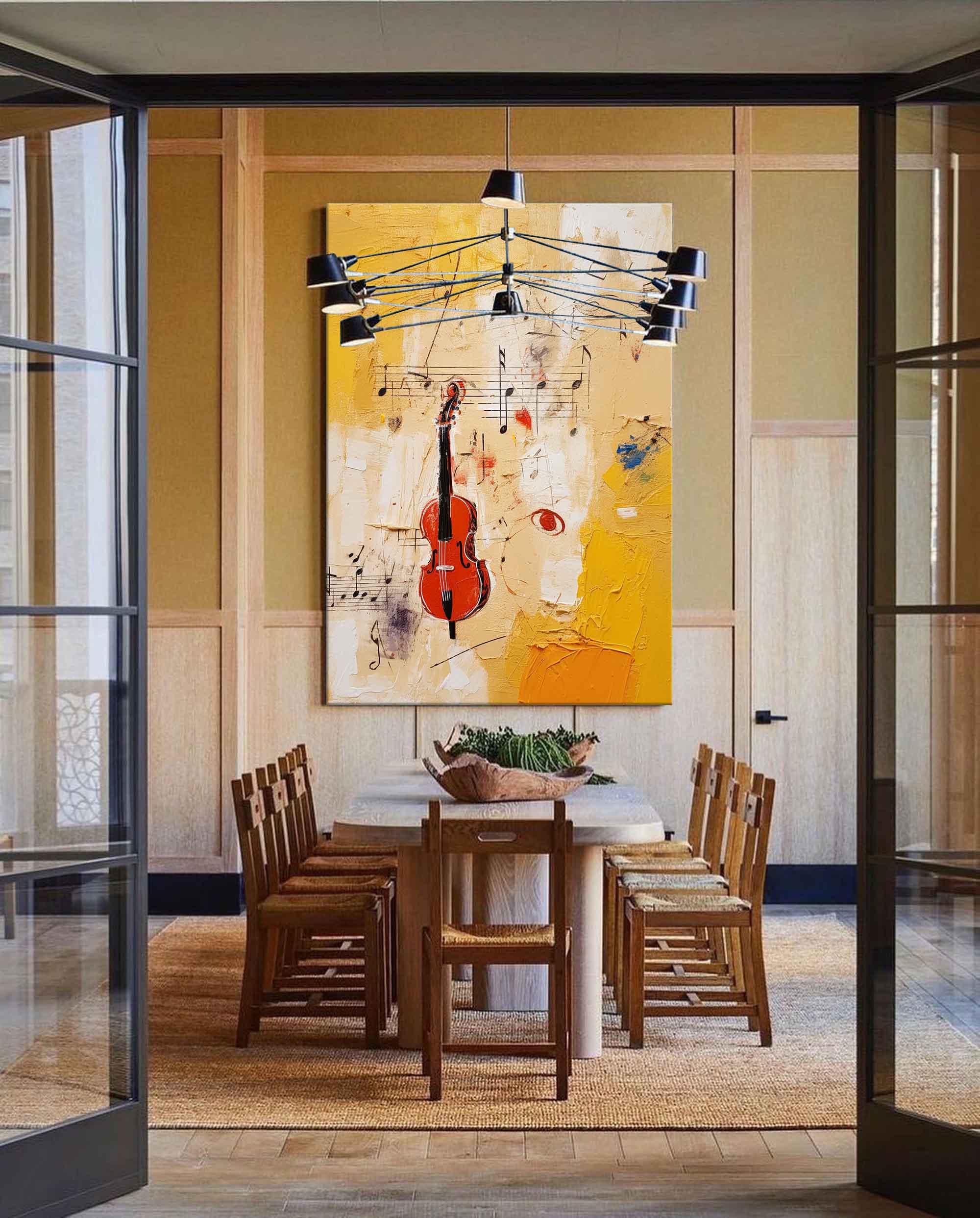 Abstract Canvas Art #AB154