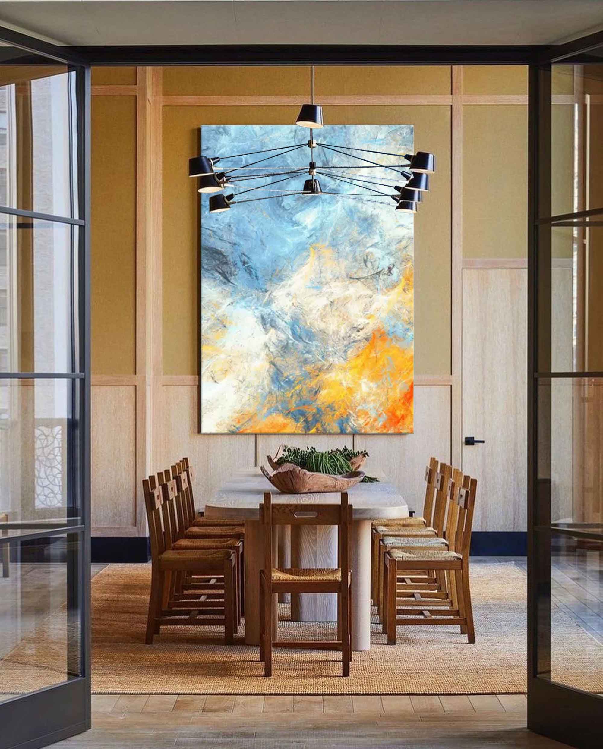 Abstract Canvas Art #AB133