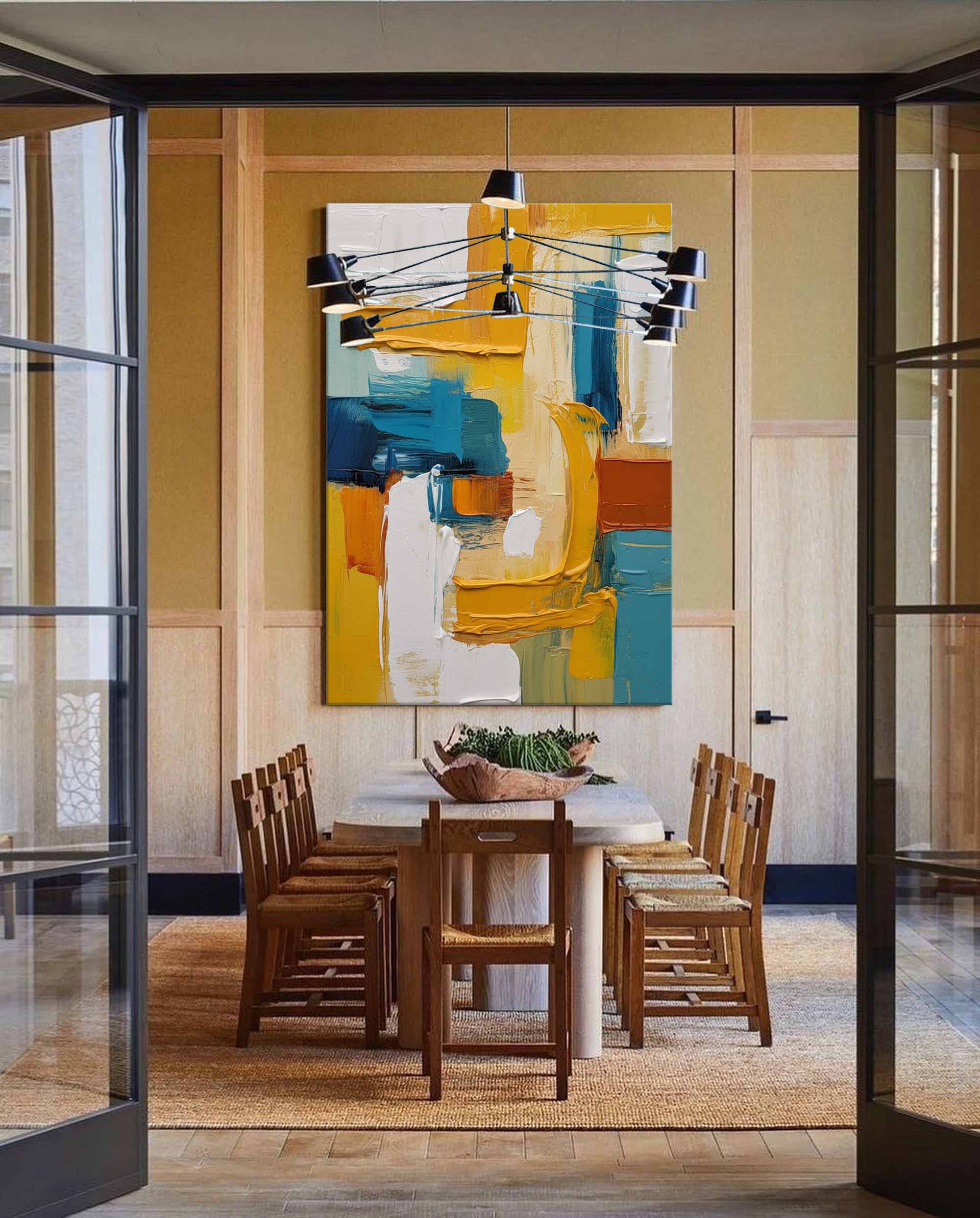 Abstract Canvas Art #AB174