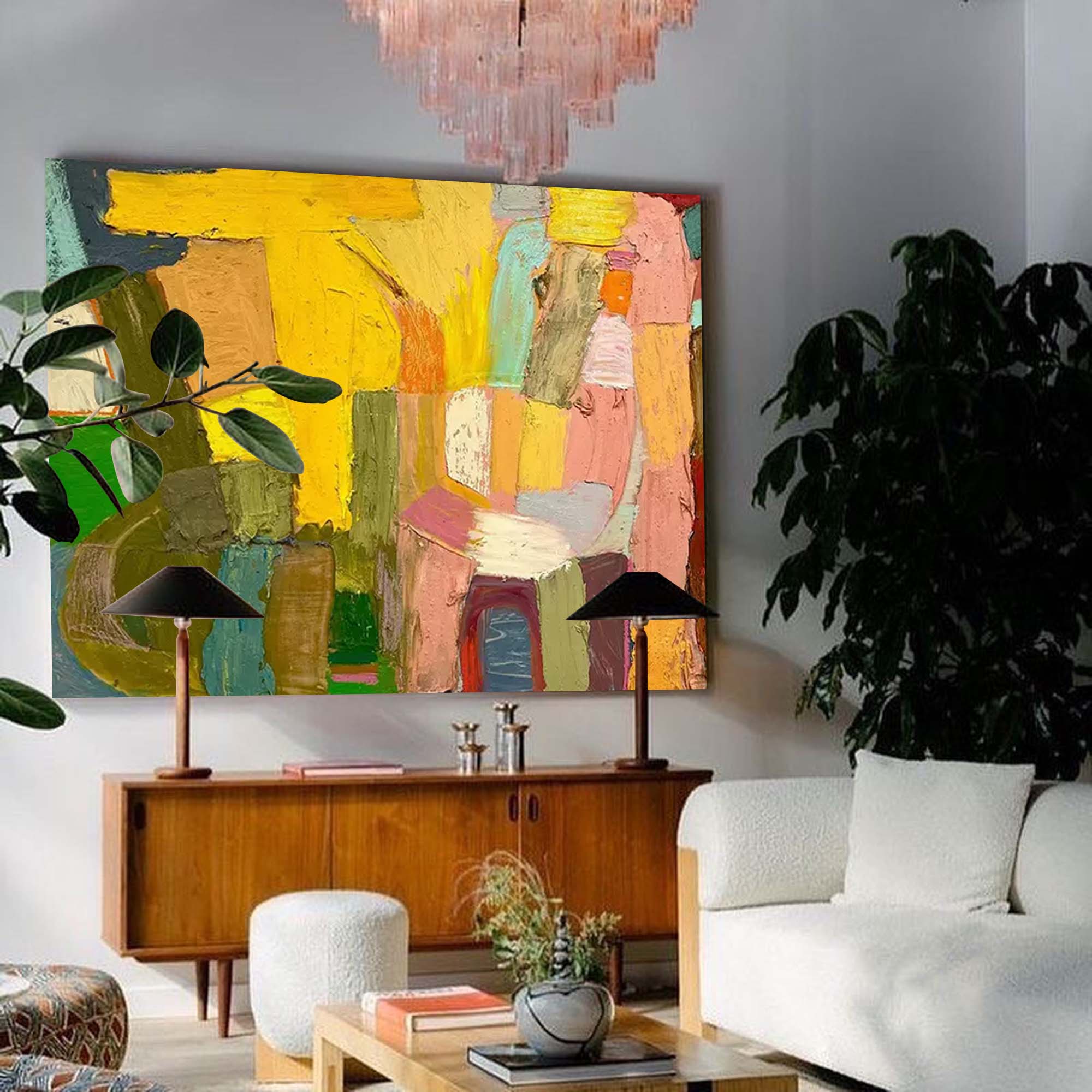 Abstract Canvas Art #AB236