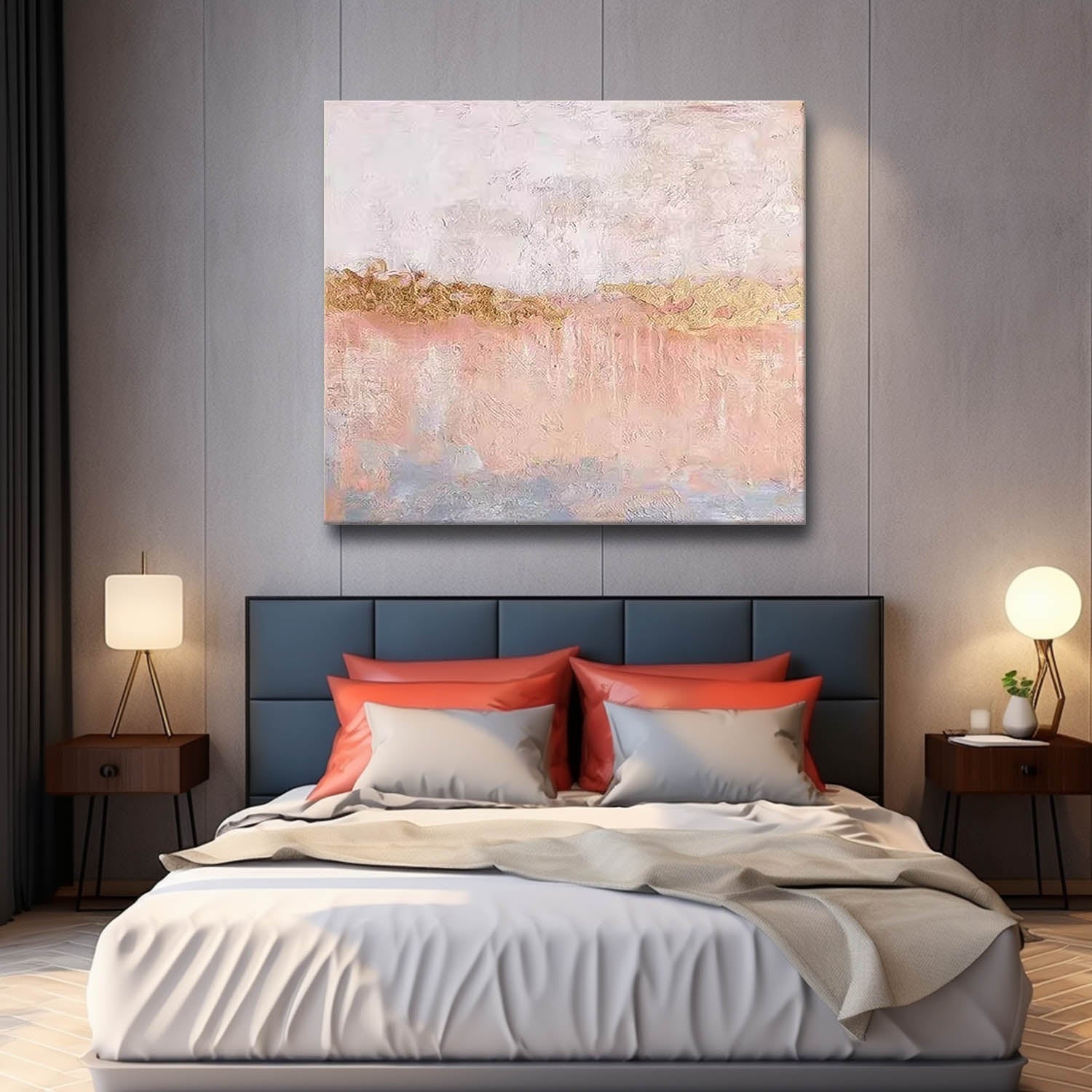 Abstract Canvas Art #AB560