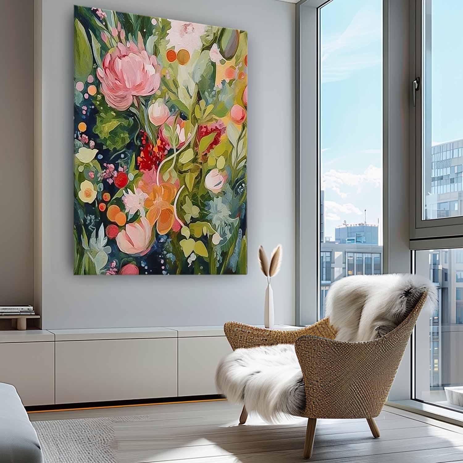 Flower Canvas Art #FL080