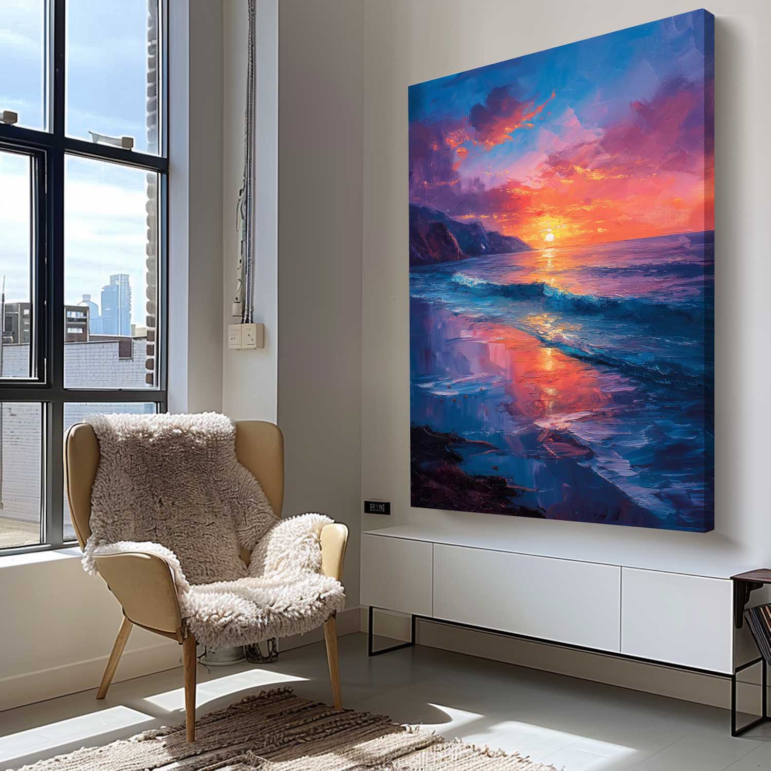 Beach & Ocean Canvas Art #BE034