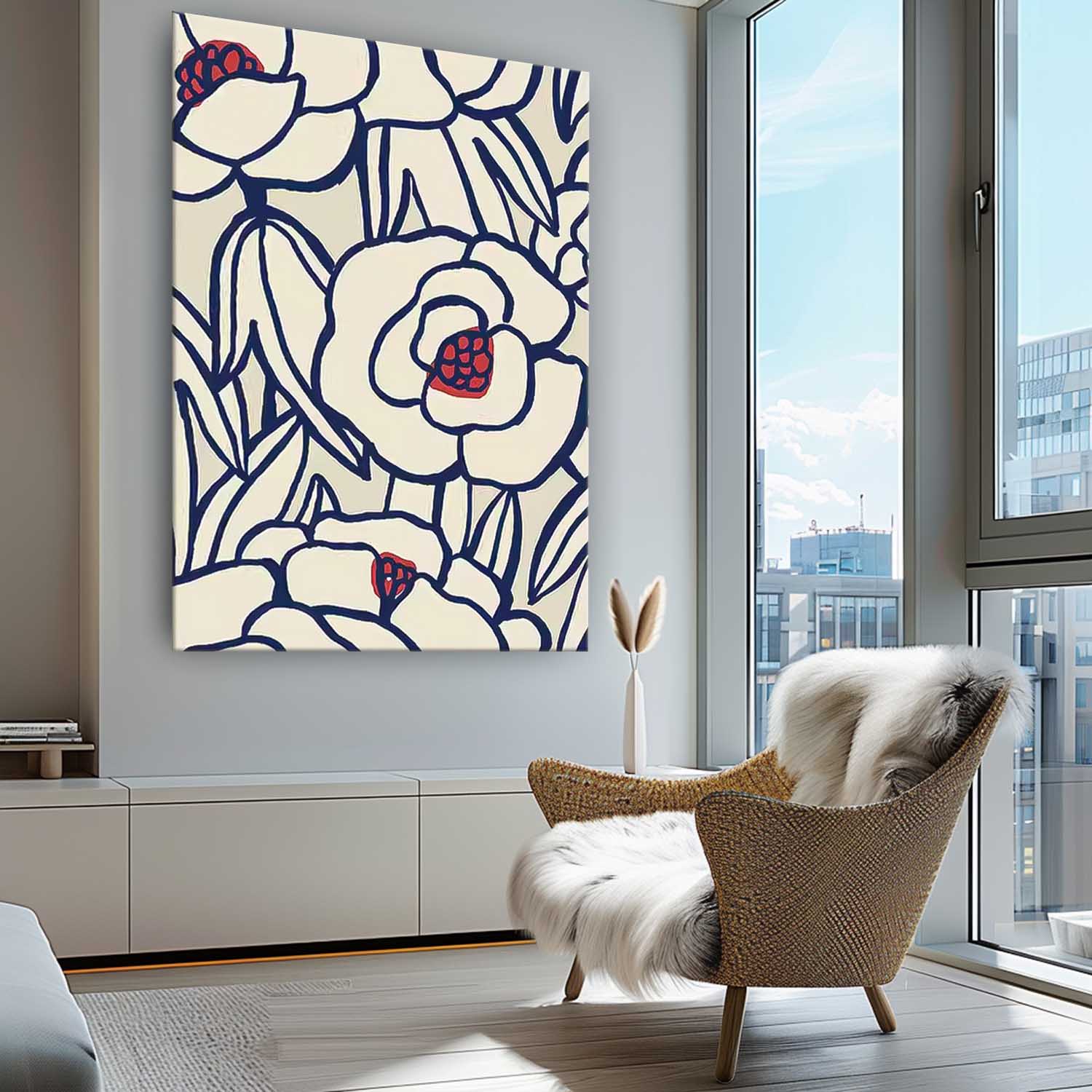 Flower Canvas Art #FL164
