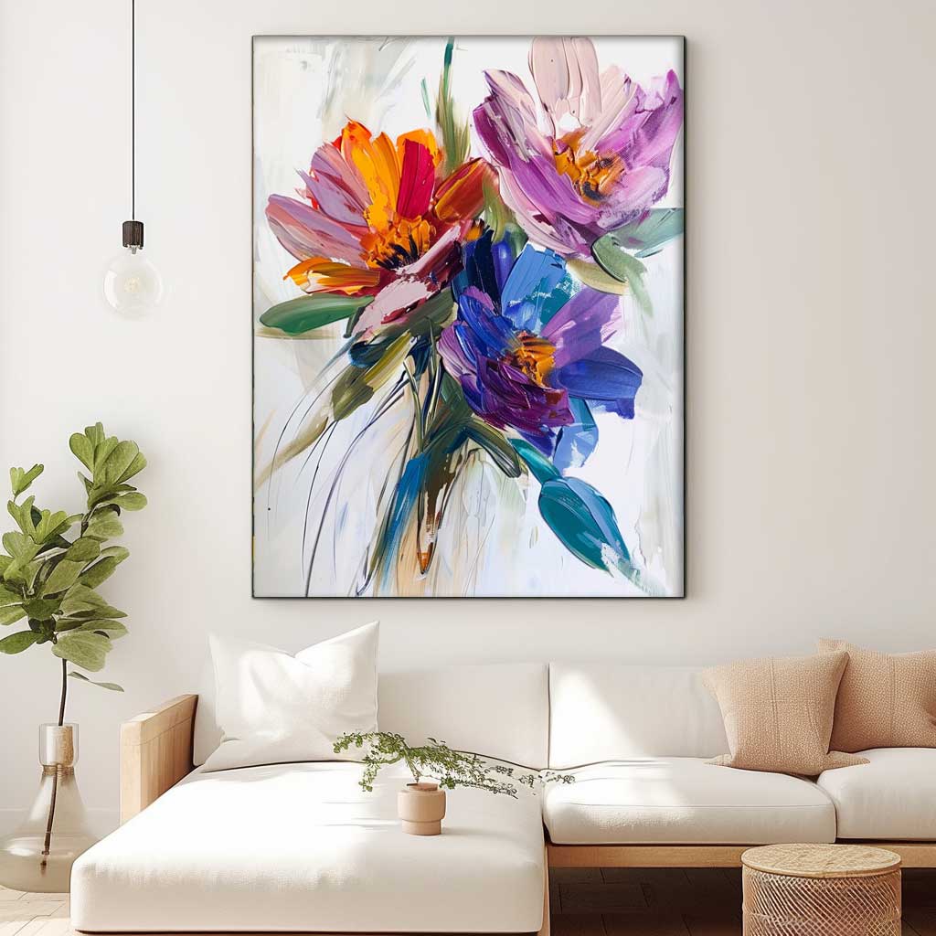 Flower Canvas Art #FL109