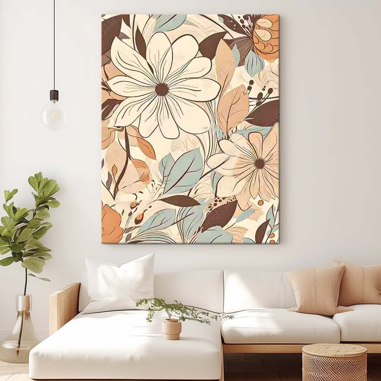 Flower Canvas Art #FL120
