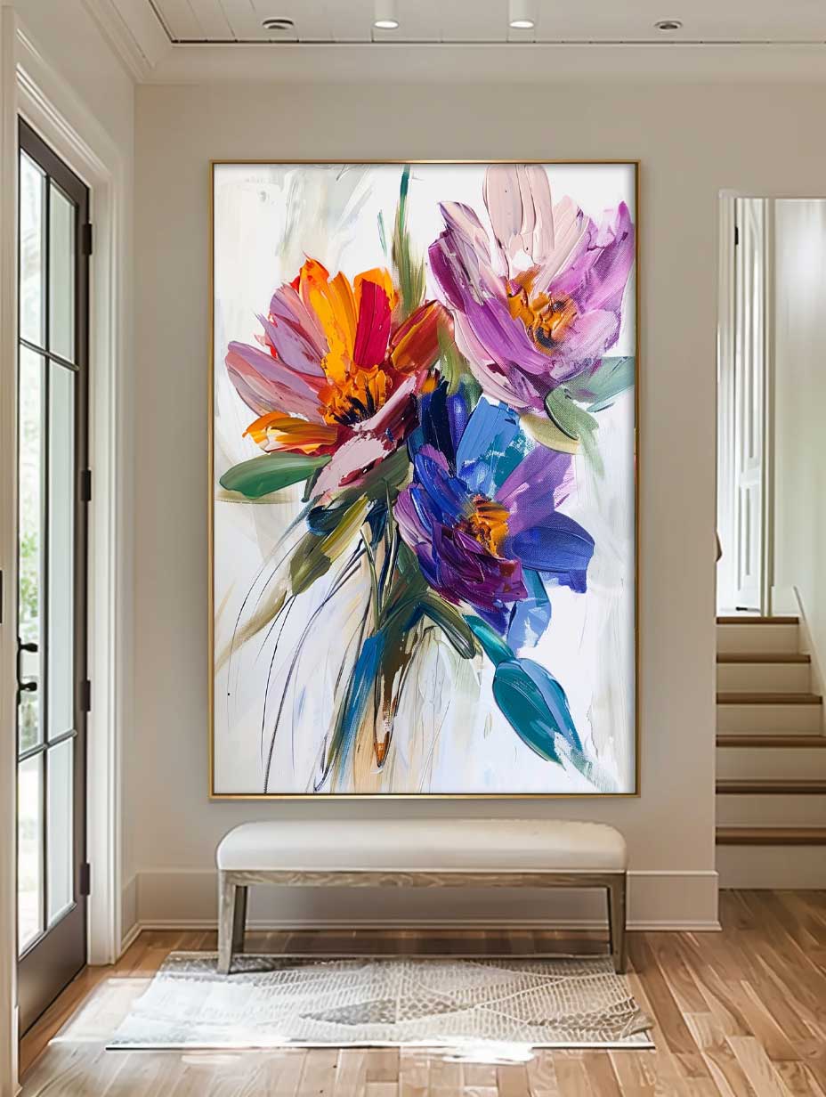 Flower Canvas Art #FL109