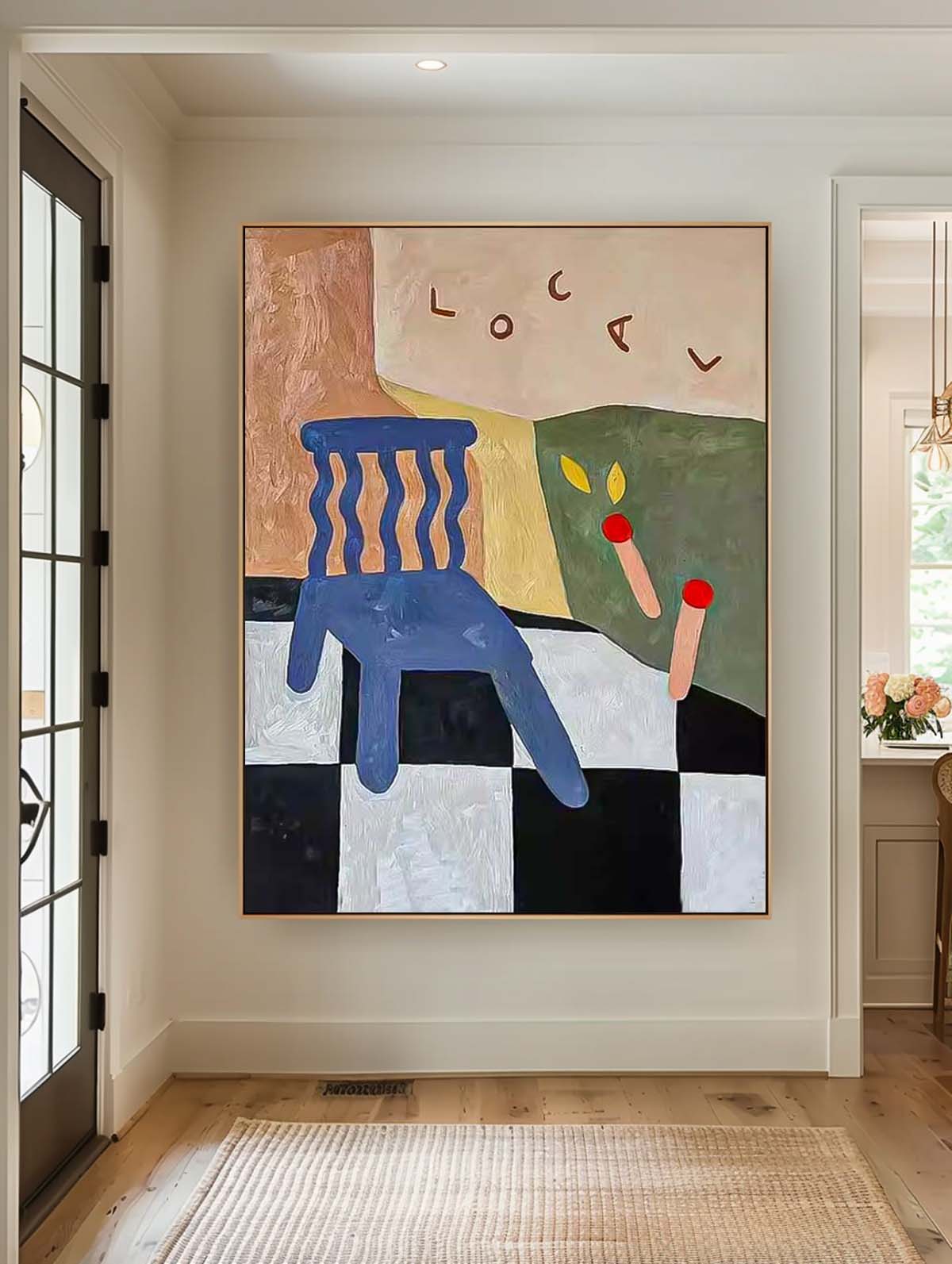 Abstract Canvas Art #AB531