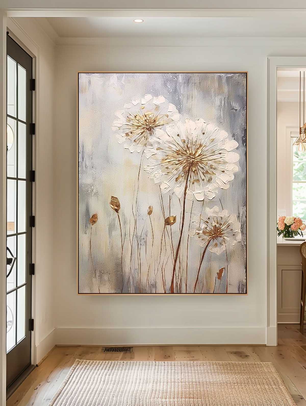 Flower Canvas Art #FL096
