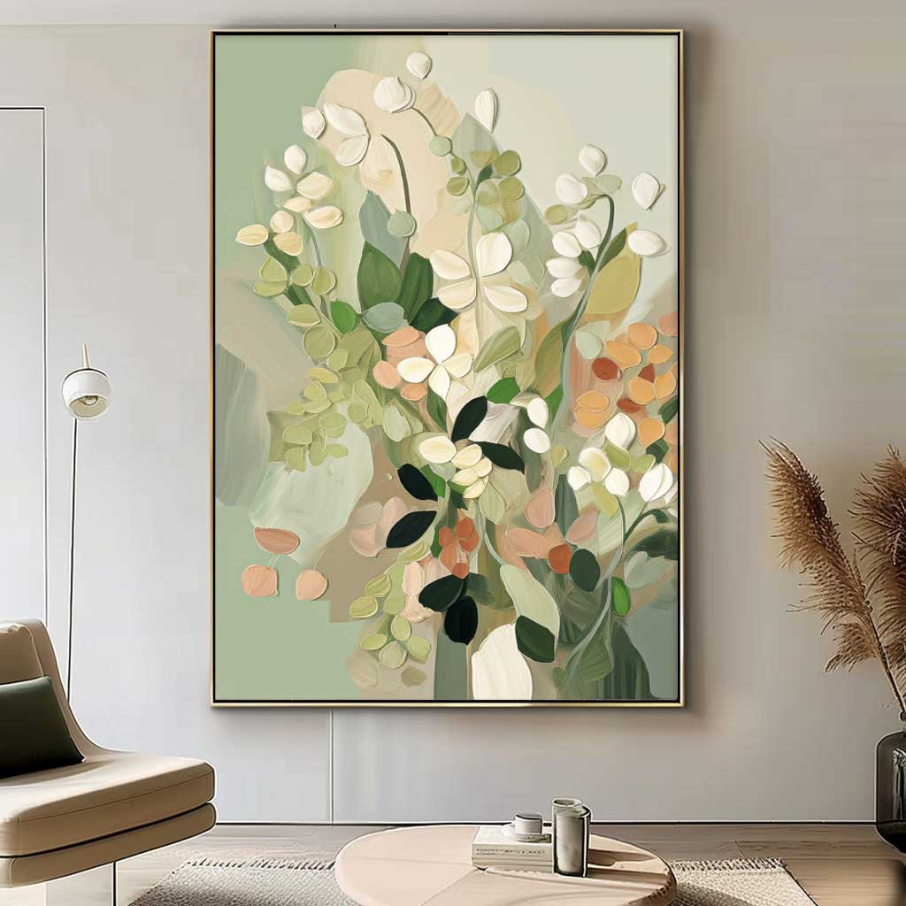 Flower Canvas Art #FL104