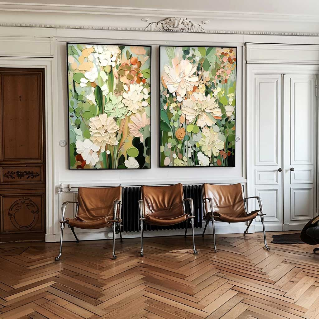 Flower Canvas Art #FL102
