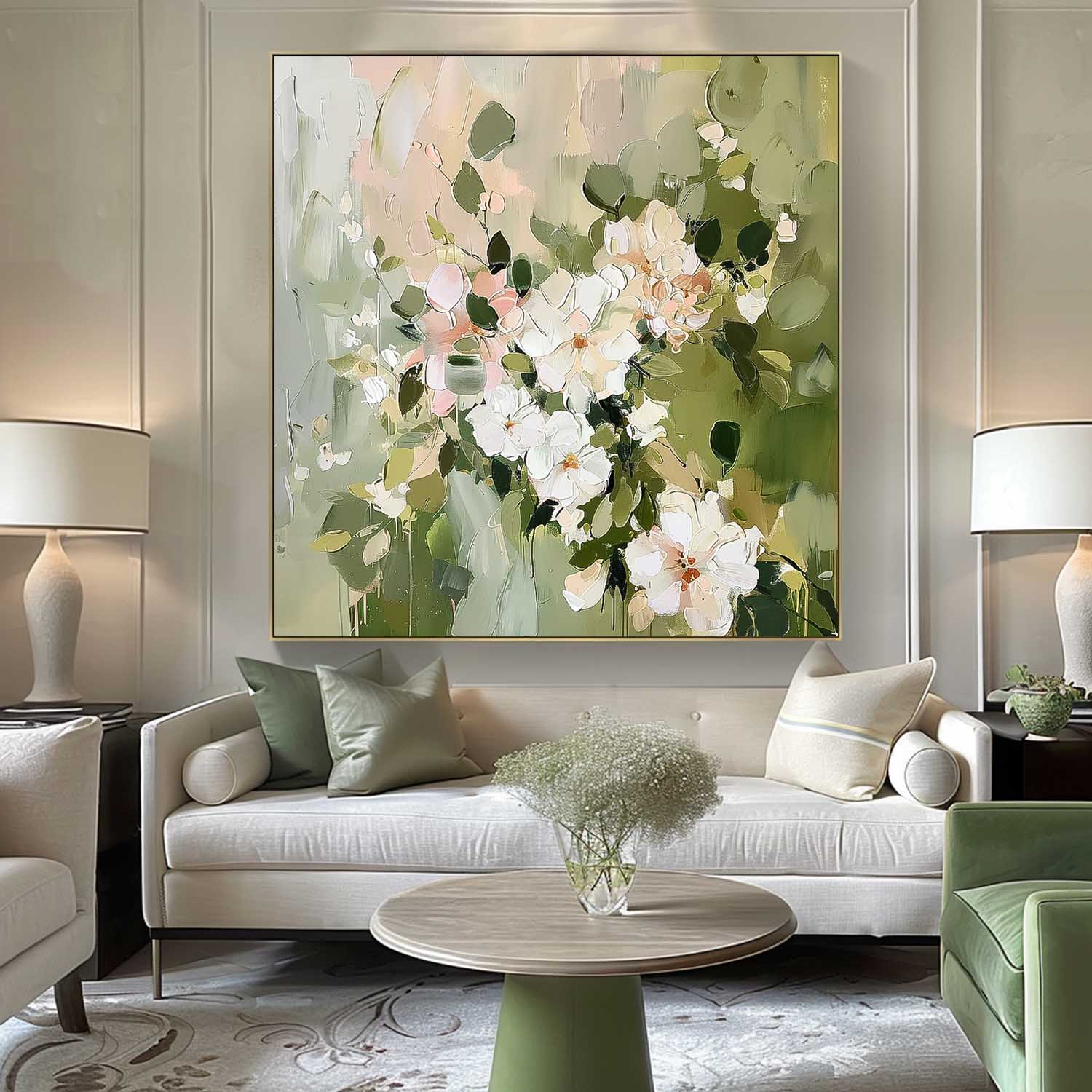 Flower Canvas Art #FL089