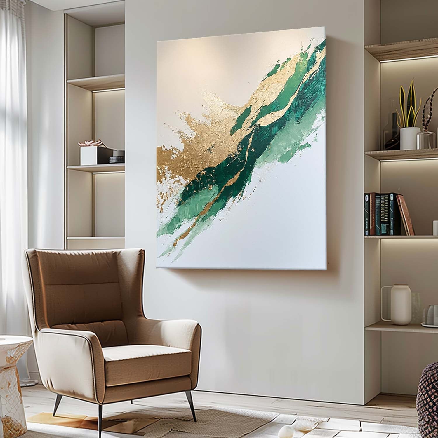 Abstract Canvas Art #AB594
