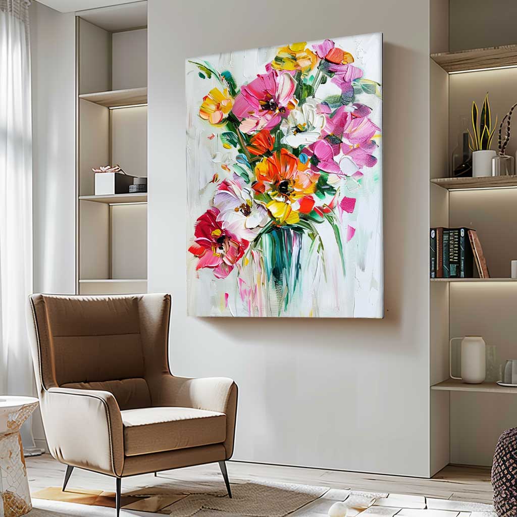 Flower Canvas Art #FL108