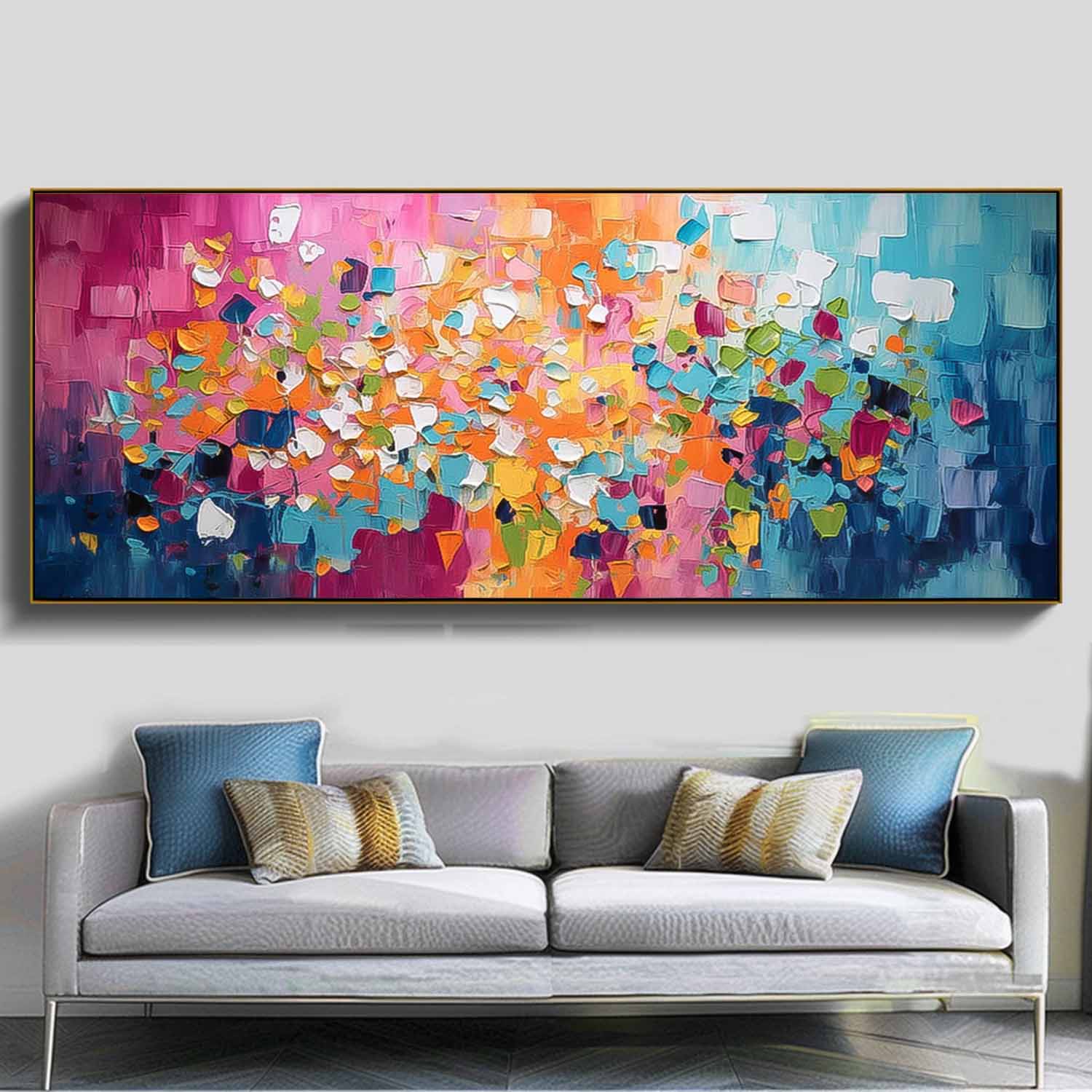 Abstract Canvas Art #AB520