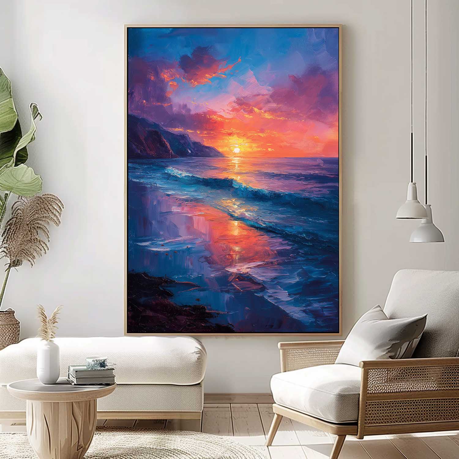 Beach & Ocean Canvas Art #BE034