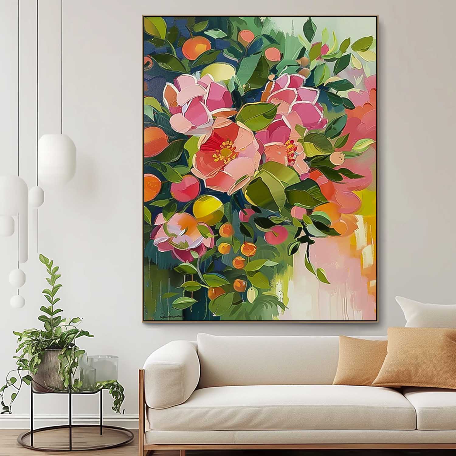 Flower Canvas Art #FL088