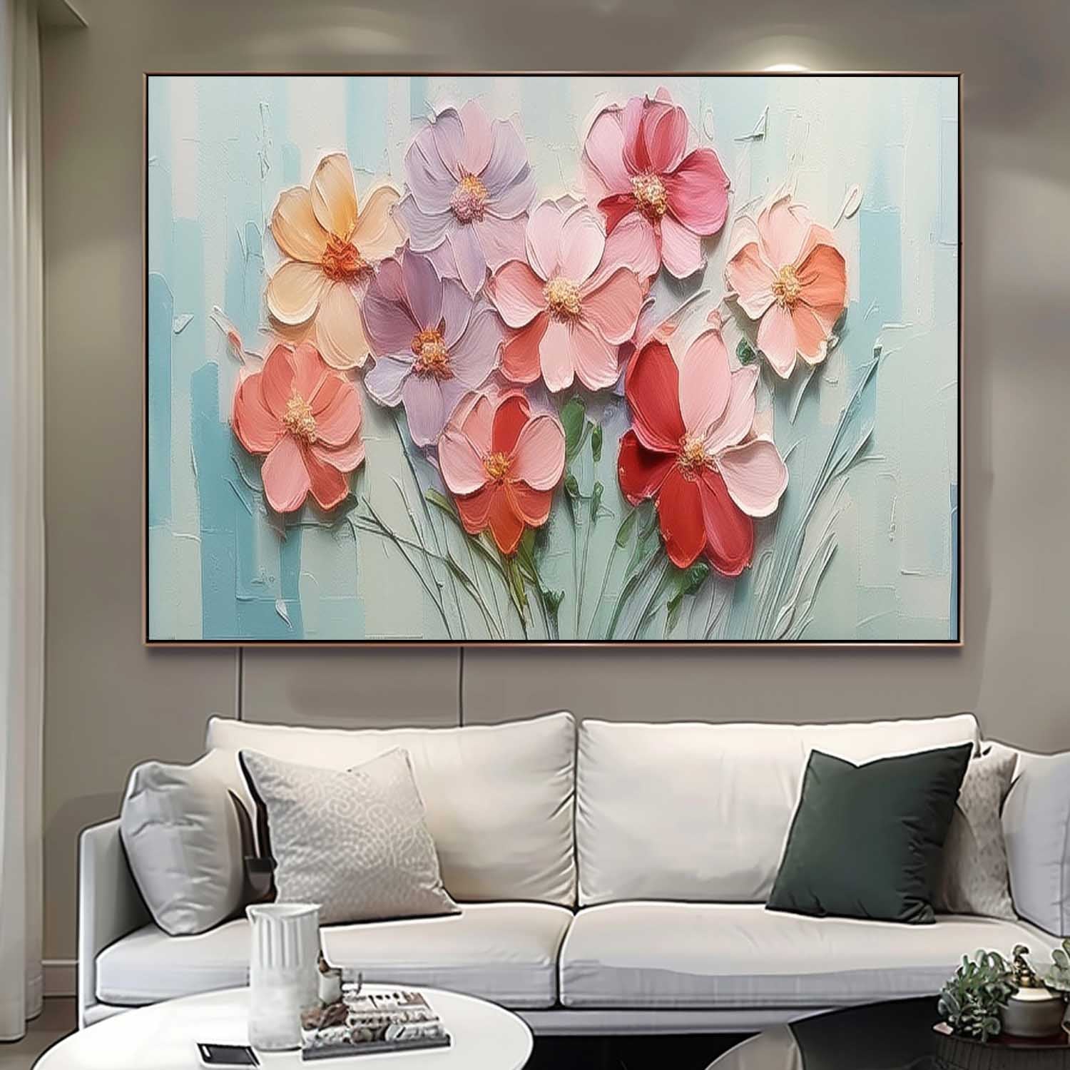 Flower Canvas Art #FL079