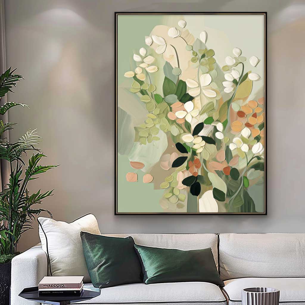 Flower Canvas Art #FL104