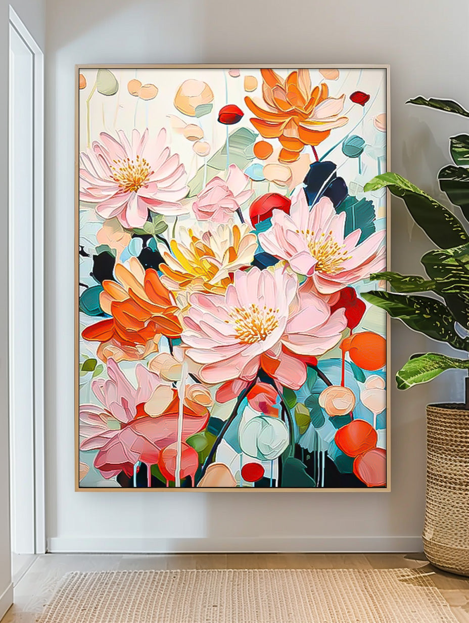 Flower Canvas Art #FL100