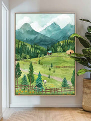 Landscape Canvas Art #LA030