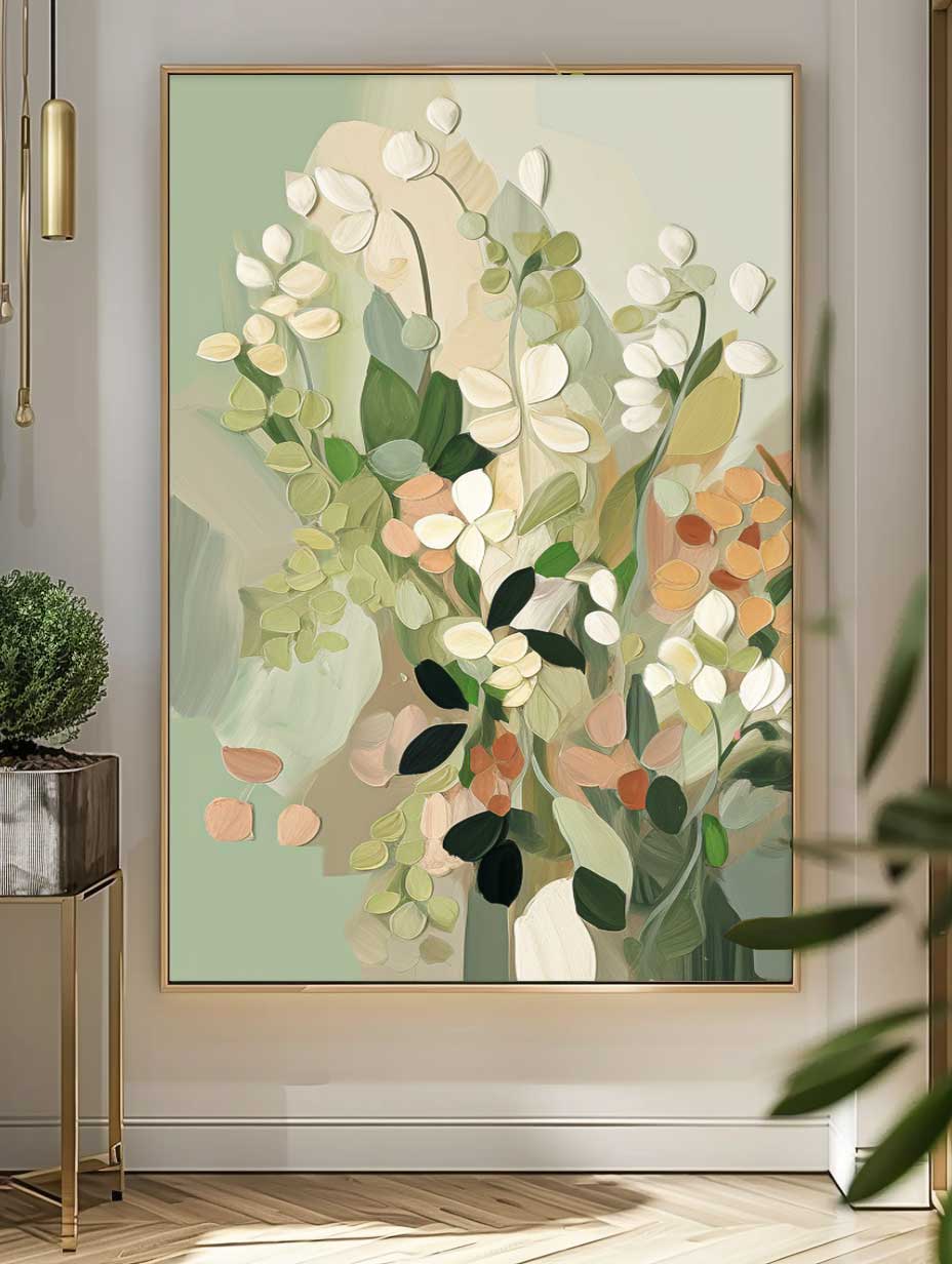 Flower Canvas Art #FL104