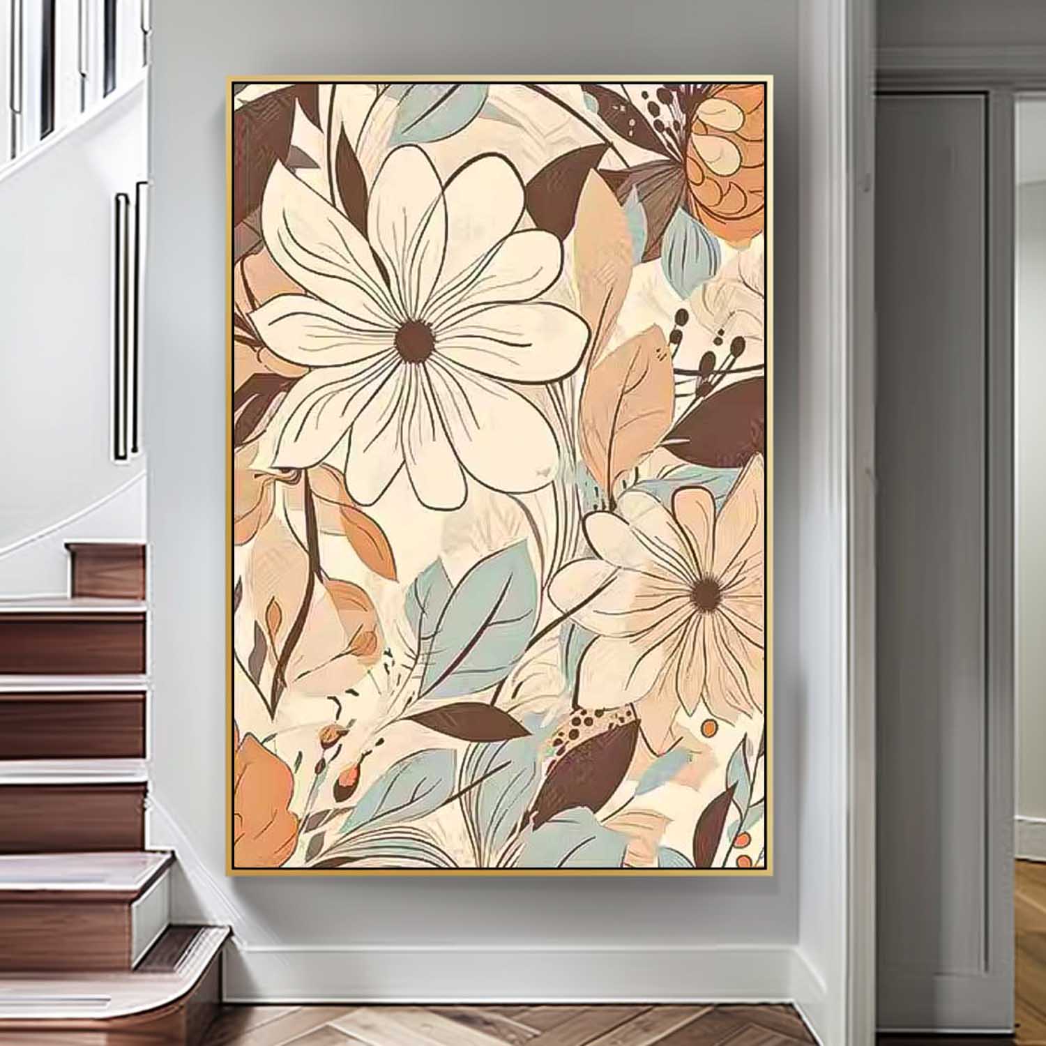Flower Canvas Art #FL120