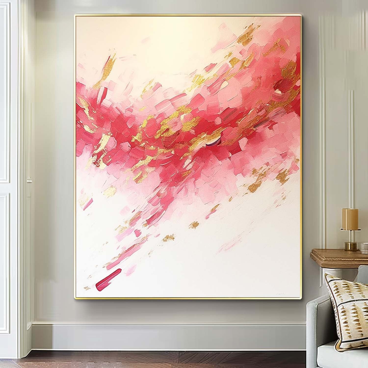 Abstract Canvas Art #AB593