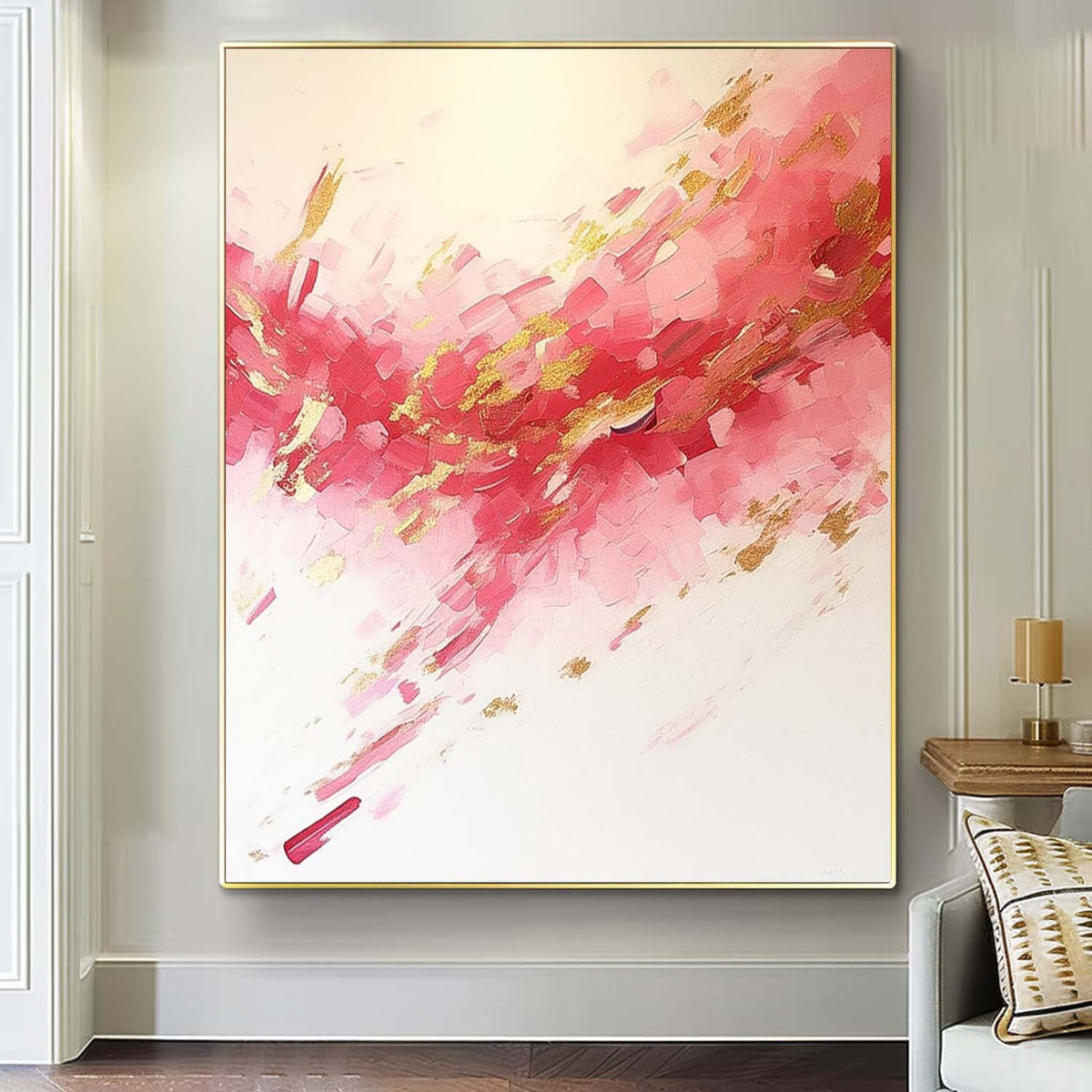 Abstract Canvas Art #AB593