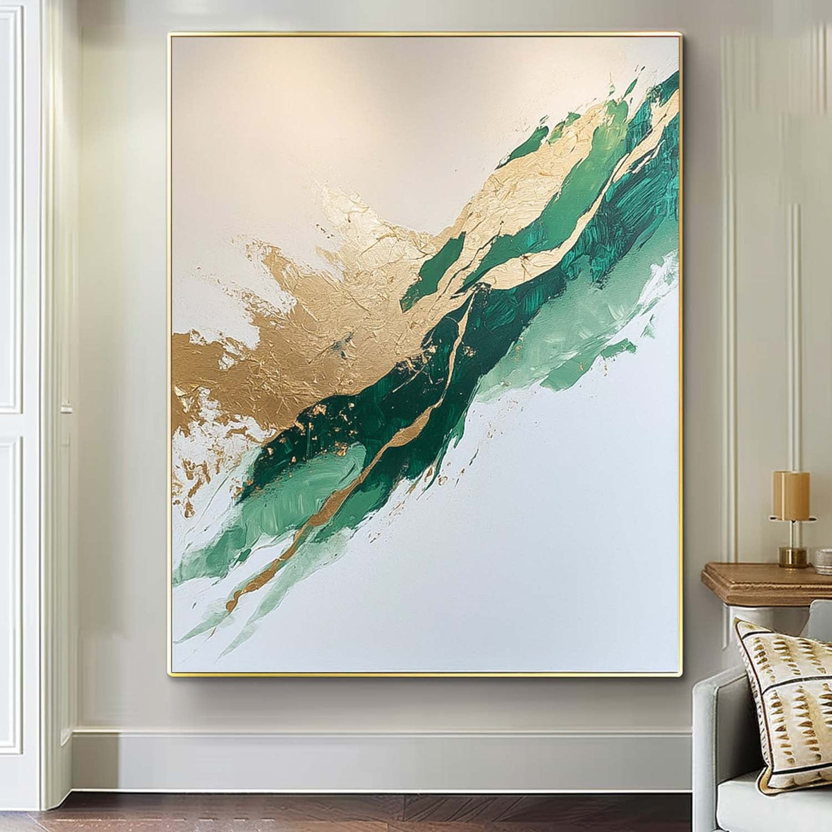 Abstract Canvas Art #AB594