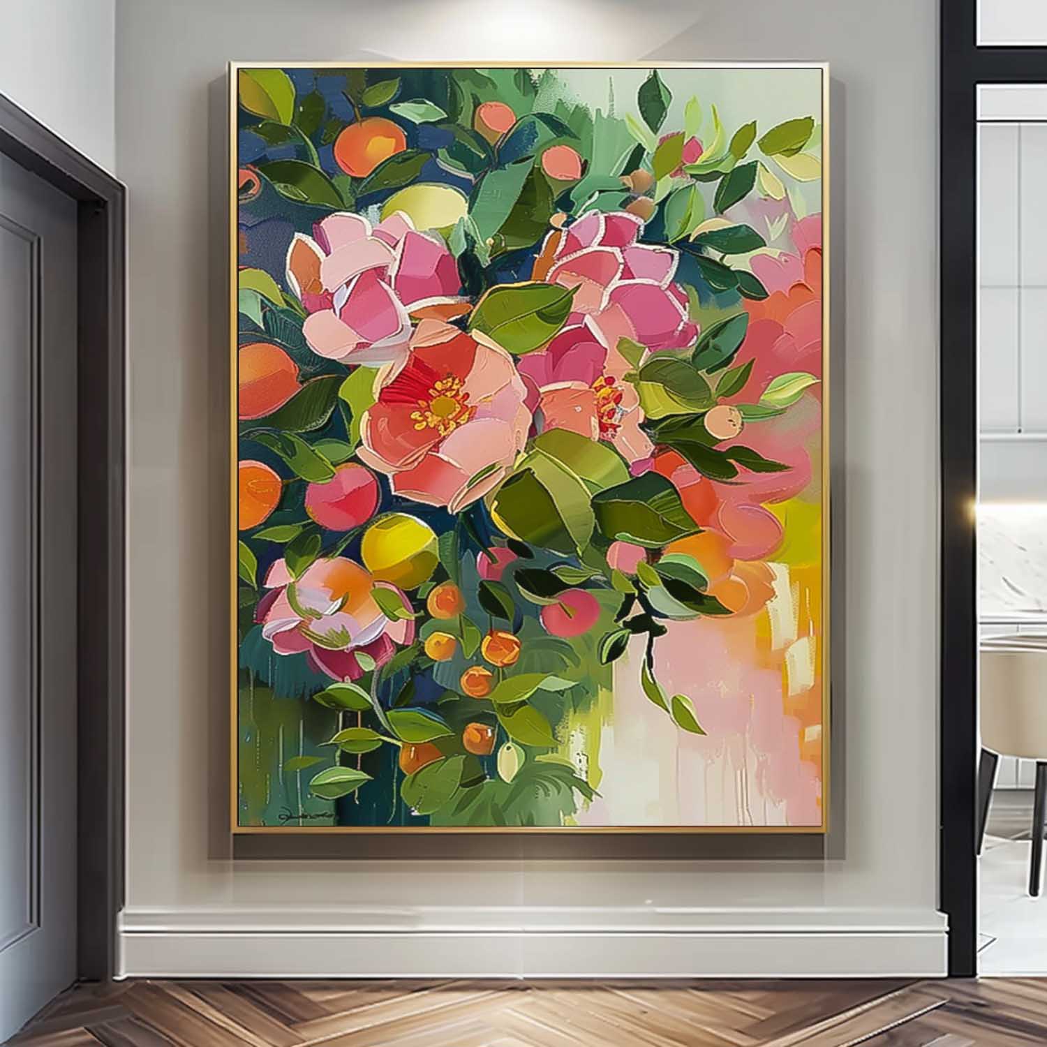 Flower Canvas Art #FL088