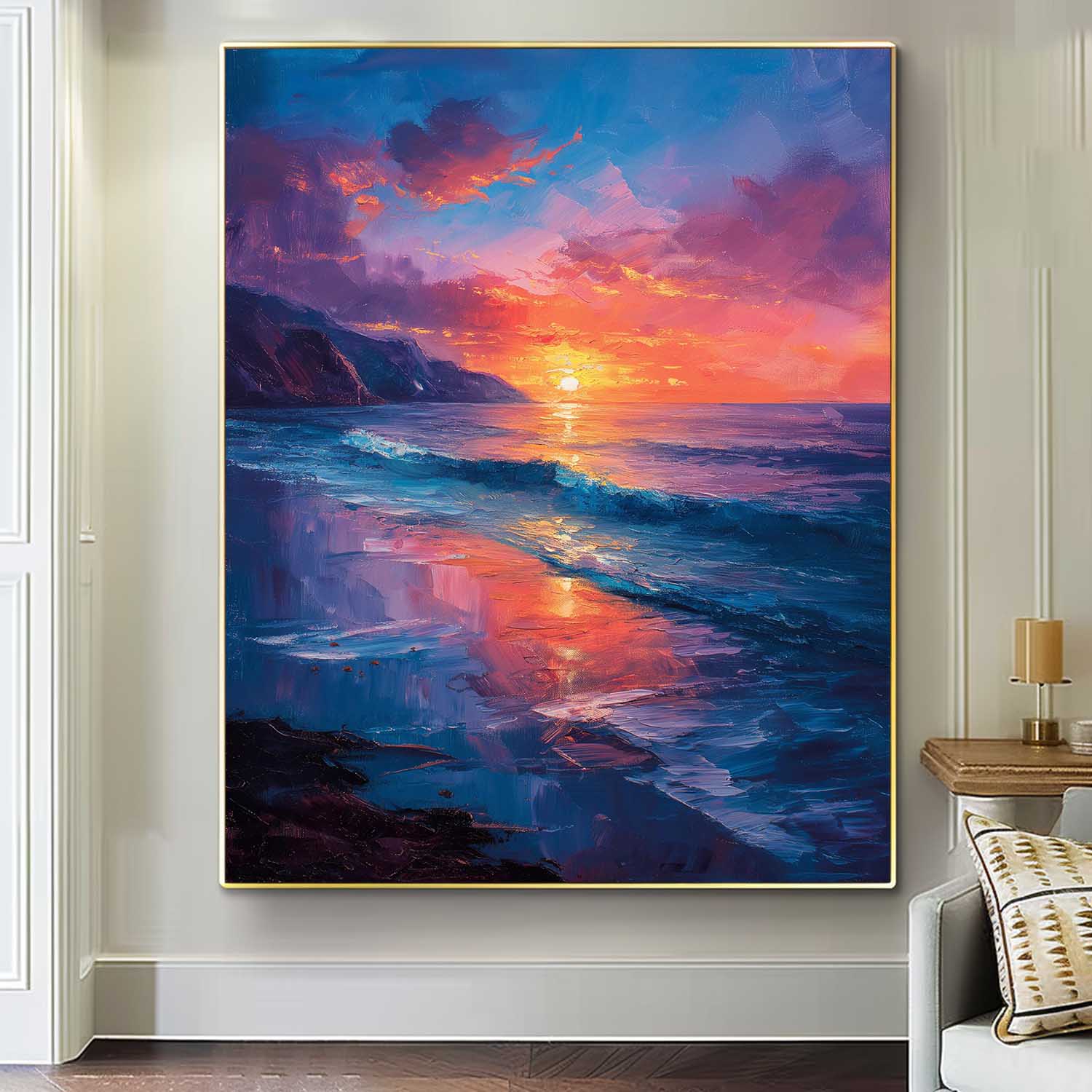 Beach & Ocean Canvas Art #BE034
