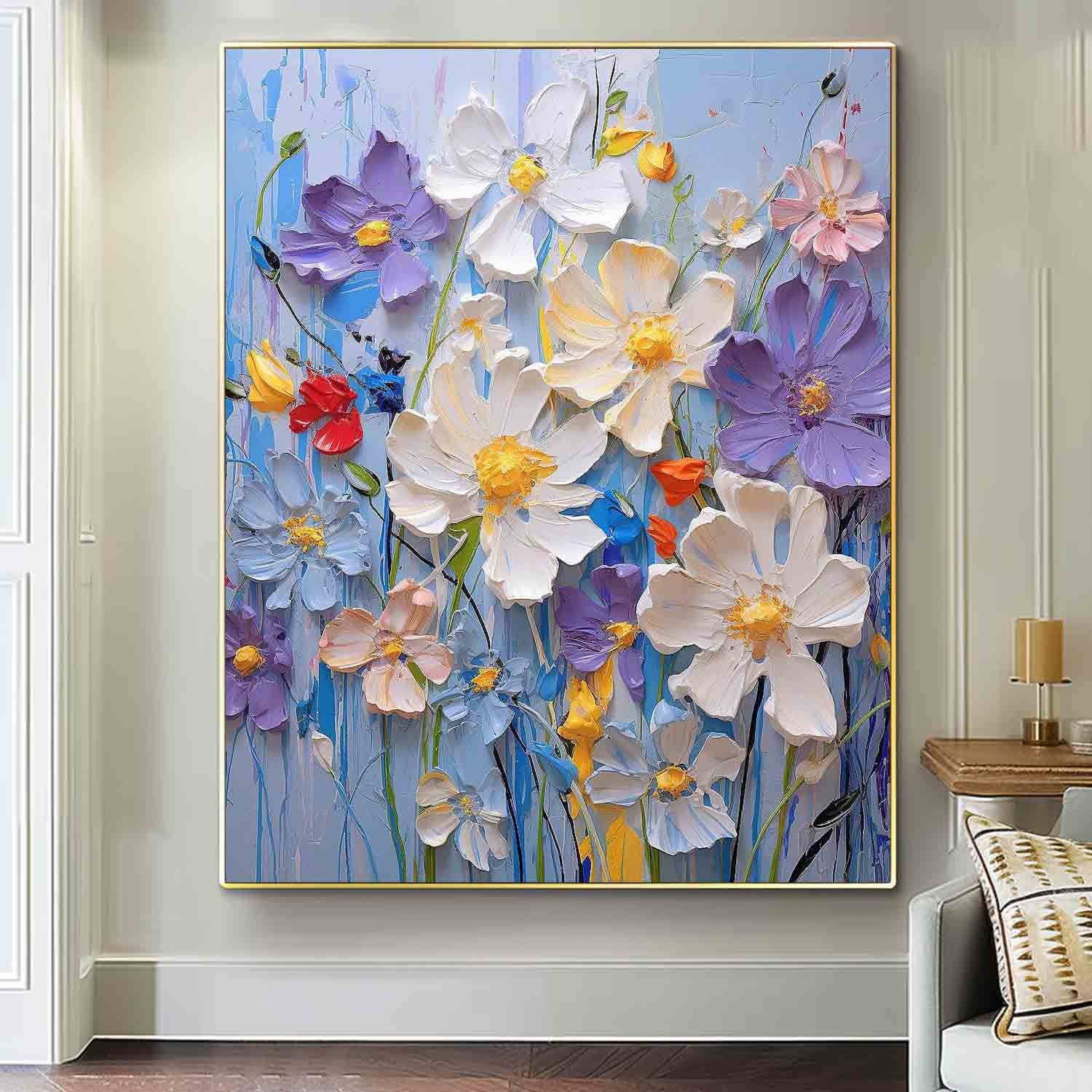 Flower Canvas Art #FL168