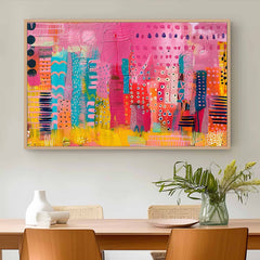Abstract Canvas Art #AB677