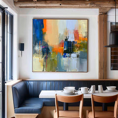 Abstract Canvas Art #AB672