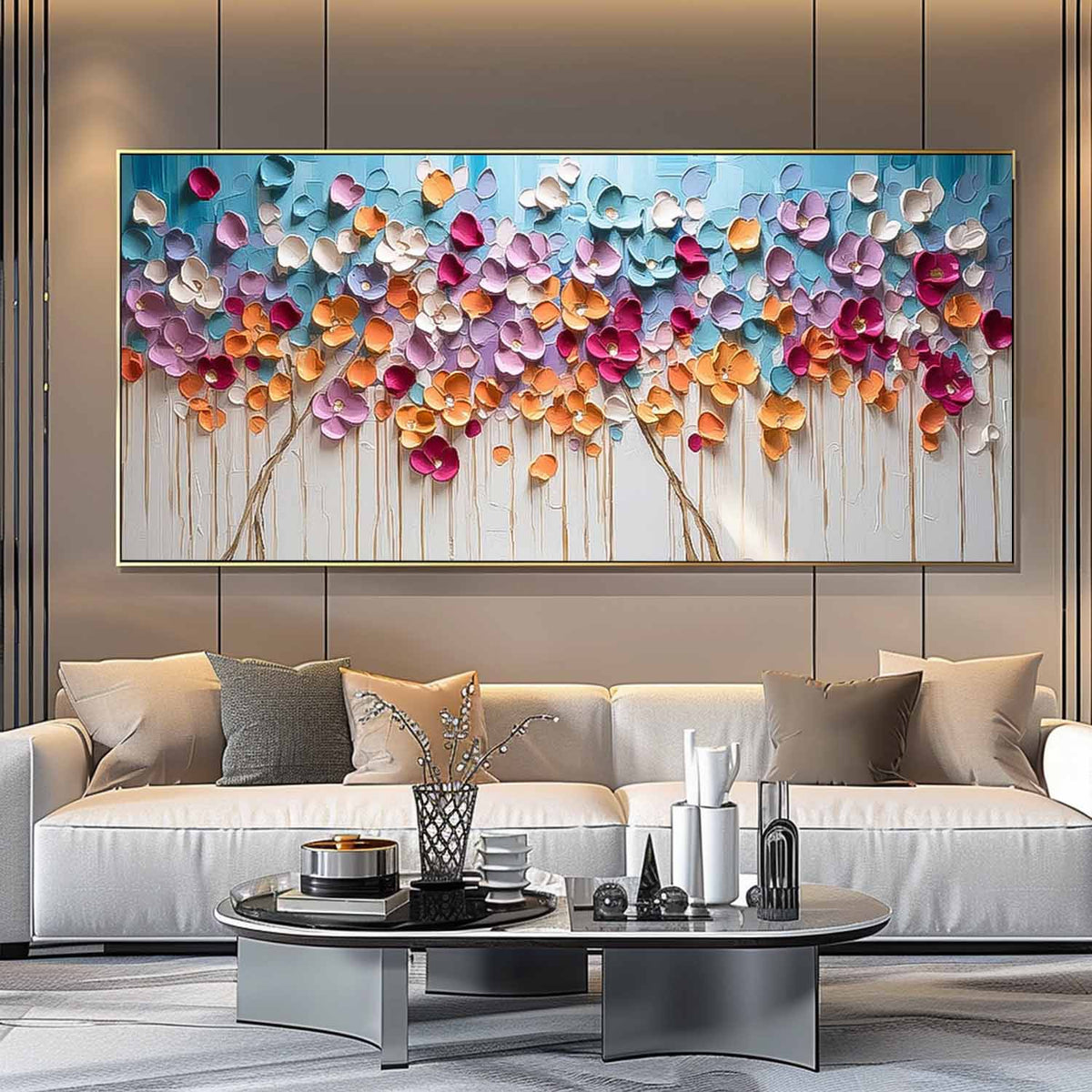 Flower Canvas Art #FL082