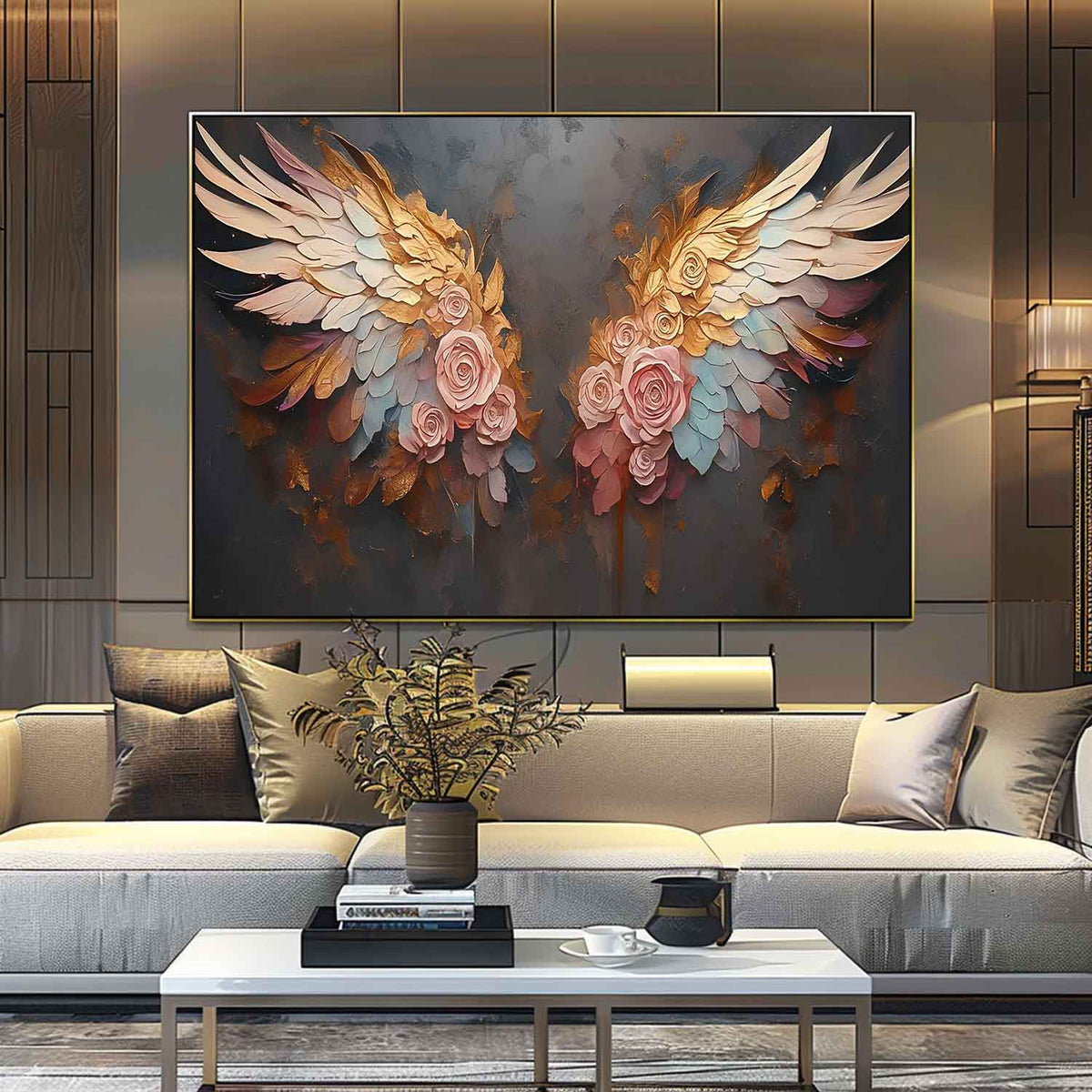 Flower Canvas Art #FL091