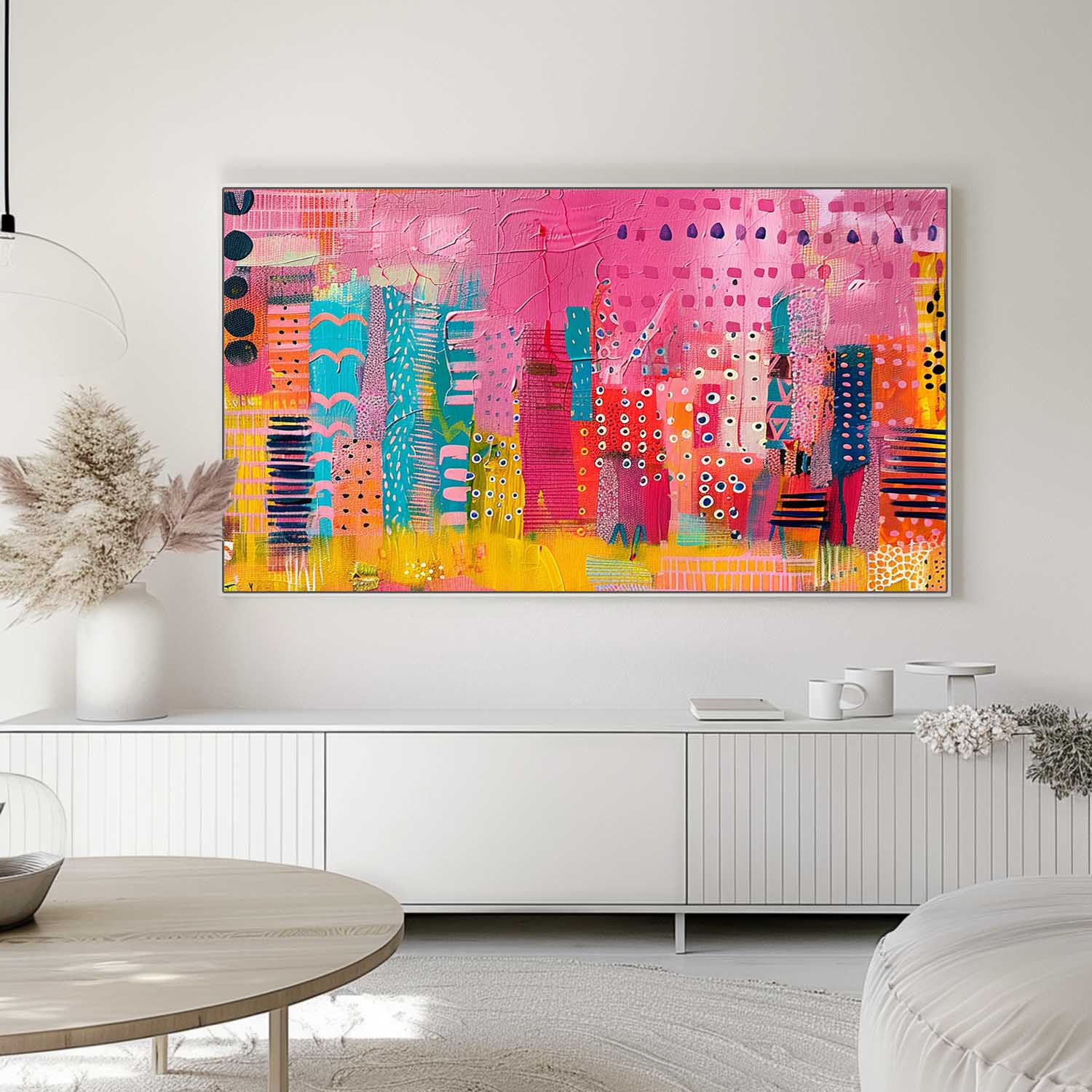 Abstract Canvas Art #AB677