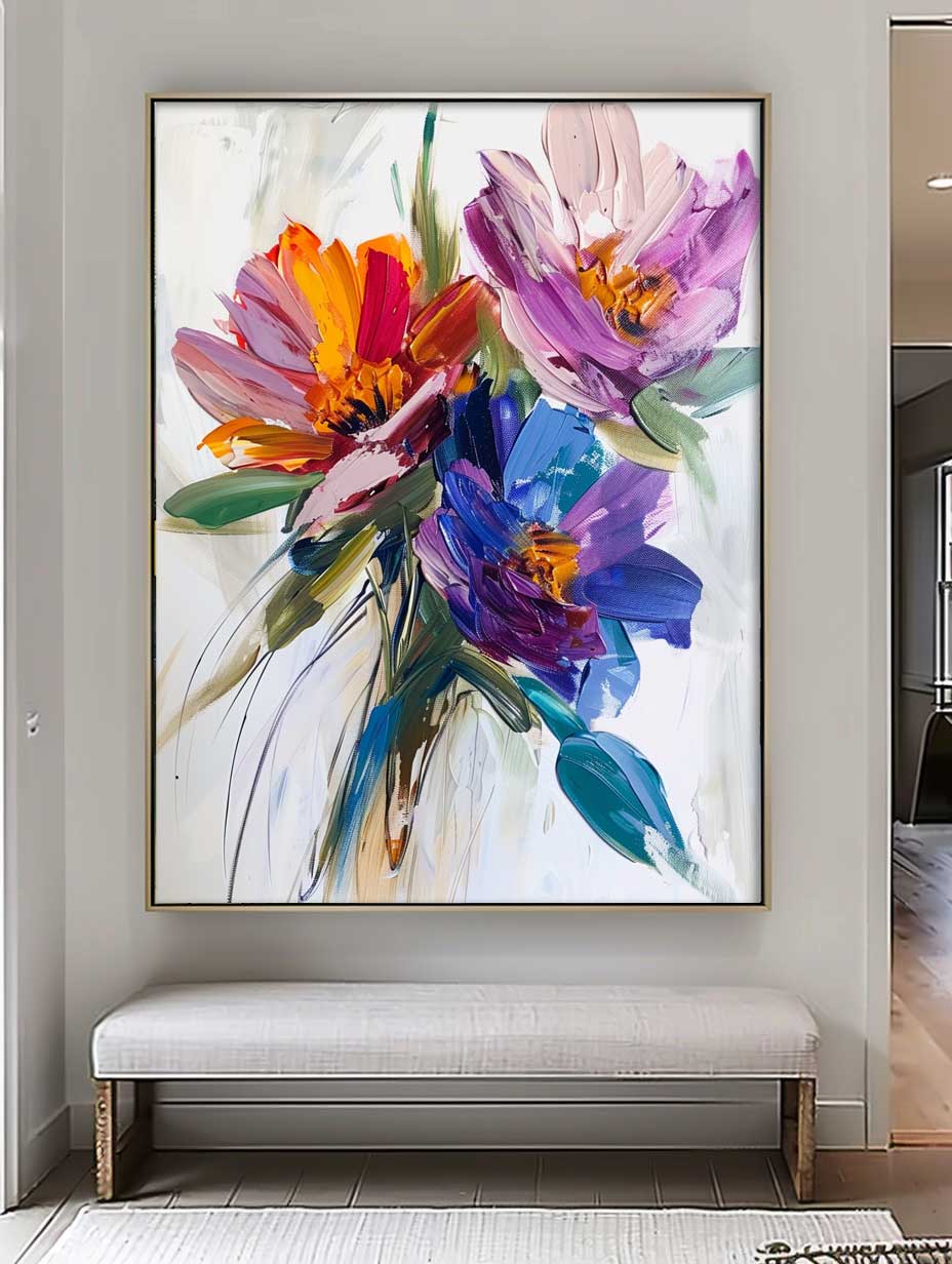 Flower Canvas Art #FL109