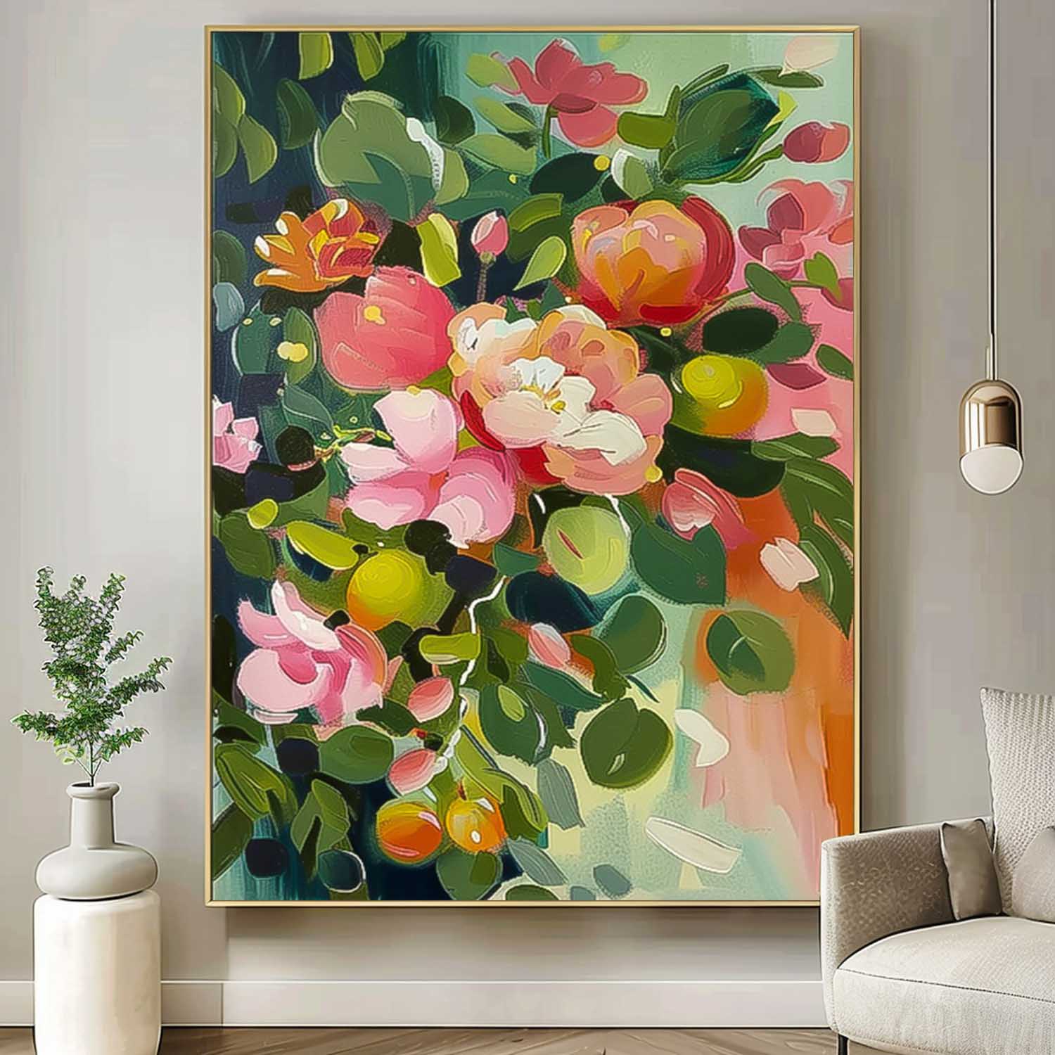 Flower Canvas Art #FL087